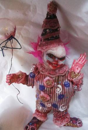 Evil Scary Clown Porn - creepy clown doll