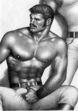 Muscle Men Gay Cartoon Porn - 133 best Art by Tom of Finland (Touko-Laaksonen, 1920-1991) images on  Pinterest | Tom of finland, Erotic art and Gay art