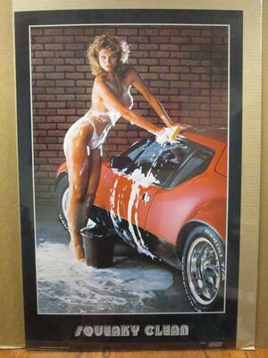 1980s Pinup - Squeaky Clean,' iconic 80s pinup girl Porn Pic - EPORNER