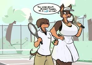 Funny Tennis Porn - After the Tennis Court comic porn | HD Porn Comics