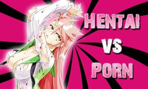 D Anime Porn - Hentai vs Porn! Commentary Fail + 75 K/D Gameplay