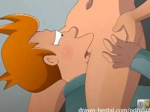 futurama lesbian porn kissing - Futurama Hentai - Cheer up, Leela