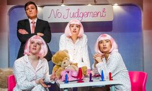 Georgia Groome Porn - Clickbait review â€“ sex crusader falls foul of trolls in a misfiring drama |  Theatre | The Guardian