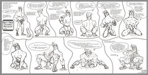 Hercules Gay Porn Drawings - Herc's new training program