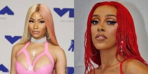 lesbian sex nicki minaj ass - Nicki Minaj Comes Out as Straight, After Claiming She's Bi