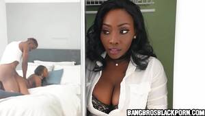 black gf gets fucked - Lucky black guy fucks the hell out of his gf and her hot stepmom - black  porn - XNXX.COM