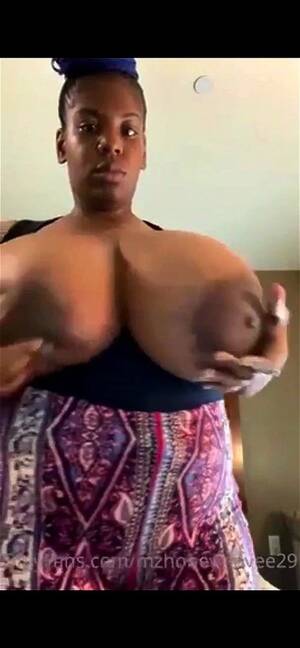 Black Ebony Huge Tits - Watch Huge black milky boobs - Ebony, Big Tits, Teen (18+) Porn - SpankBang