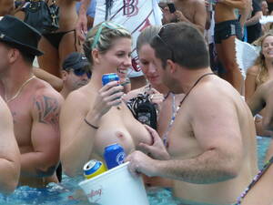 european pool party - Topless Hotwife, Dante's Pool Party, Fantasy Fest | MOTHERLESS.COM â„¢