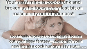 Breeding Slut Captions Porn - 10 Explicit Sissy Breeding Gif Captions - Cuckold Club