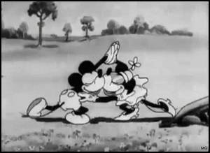 mickey mouse vintage cartoon porn - Mickey and Minnie Mouse dance to Spring in \