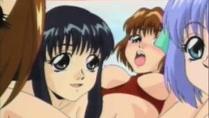 Animated Lesbian Masturbation - Tied Up Anime Lesbian Masturbation