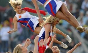 Carrying Cheerleader Porn - Cheerleaders shame Indian cricket | Kanishk Tharoor | The Guardian