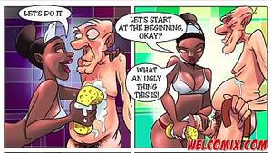 Cartoon Old Man Porn - Giving the old man a bath - The Naughty Home Tittle 7 - XVIDEOS.COM