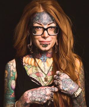 Extreme Tattooed Porn Stars - These 15 Portraits Show Body Modification In A Beautiful Light