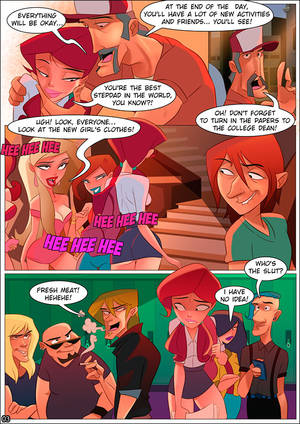 College Cartoon Porn Comics - ... College Perverts - The first day of class - page 3 ...