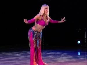 Arab Belly Dancer Natalia Porn - Belly Dance How to: Hip Circle Move - Belly Dancing - with Neon #bellydance