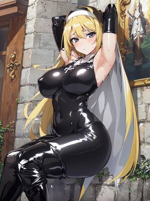 Anime Nun Porn - Black Latex Nun - Anime Porn Vids