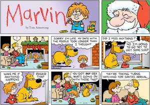 Marvin Comic Porn - Most horrifying thing to appear in a comic strip today: â€œSorry I'm late. My  date with the poodle took longer than I thought â€¦ if you know what I mean!