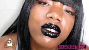 black lip cum - Watch Cum on my Black Shiny Lips - Lipstick Fetish - JOI Porn Video -  NudeSpree.com