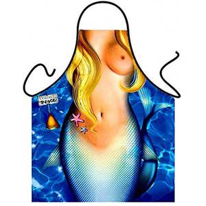 free nude cartoon wanda home free - Free Shipping New Novelty Sexy Mermaid Nude Funny Party Naked Kitchen  Cooking Home BBQ Apron