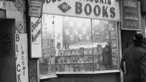 Compuserve Porn - A pornography bookstore in Times Square in 1970 Associated Press
