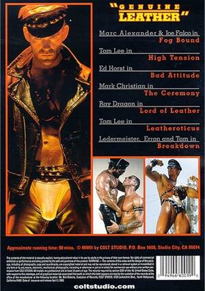 Colt Studios Leather Porn - Genuine Leather | Colt Studio Gay Porn Movies @ Gay DVD Empire