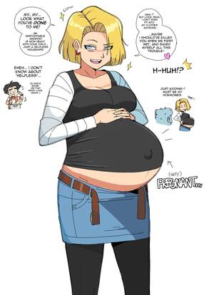 dbz pregnancy hentai - Pregnant Android 18 - Page 3 - HentaiEra