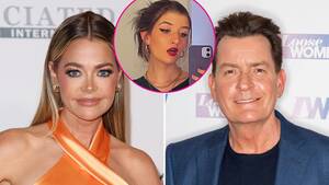 Denise Richards Tits Porn - Denise Richards, Charlie Sheen's Daughter Defends OnlyFans Job