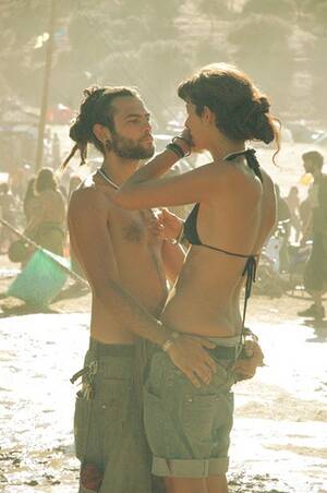 hippie nudist couples nude - boomfest08_30 | Rave couple, Boom festival, Hippie culture
