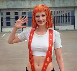 Lelu Fifth Element Porn - Impressively accurate Fifth Element Leeloo cosplay ...