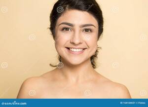 natural indian girl nude gallery - Head Shot Portrait Smiling Beautiful Indian Girl with Naked Shoulders Stock  Image - Image of isolated, beauty: 164164651