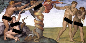 all nudism - Meaning behind Sistine Chapel nudity--Aleteia