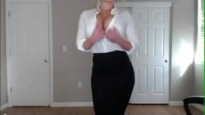 blonde secretary striptease - Sexy blonde with big tits Striptease - XVIDEOS.COM