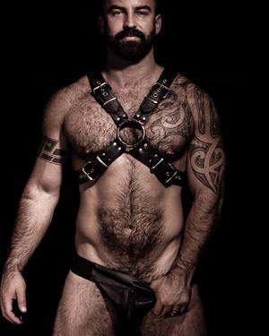 Hairy Gay Leather Porn - I claim ownership of only those photos tagged with 'me'