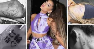 Ariana Grande Anime Porn - Ariana Grande Tattoos: A Guide to All of Her Pieces of Ink
