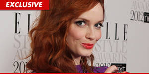cell phone boobs - Christina Hendricks Nude Leaked Photos -- Phone HACKED... Topless Photo NOT  Her