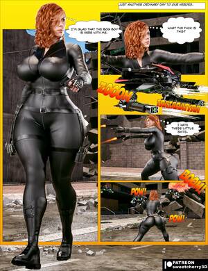 Black Widow Catwoman Porn - Black Widow (The Avengers) [MegaParodies] - 1 . Black Widow - Chapter 1  (The Avengers) [MegaParodies] - AllPornComic