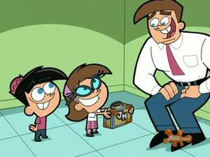Fairly Oddparents Wanda Angry Porn - Adult Timmy Turner (Alec Baldwin) with his kids, Tommy & Tammy from \