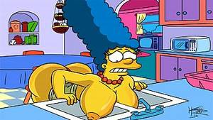 Cpt Awesome Simpsons Fear Porn - The Simpsons Hentai - Marge Sexy (GIF)