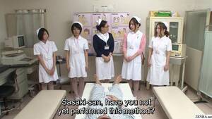 group nude japanese nurses - JAV CMNF group of nurses strip naked for patient â€“ Subtitled - SxyPrn