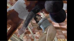 3d Monsters Fucking Lara Croft - Lara Croft the tomb raider fell into the clutches of a huge monster who  fucked her