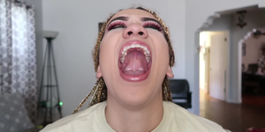 latina hot mouth - Latina With Mouth Wide Open - Mouth fetish | MOTHERLESS.COM â„¢