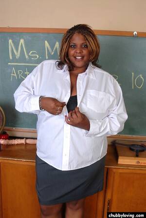 mature black bbw teacher - Mature ebony teacher SSBBW Winxx is undressing in the classroom -  PornPics.com