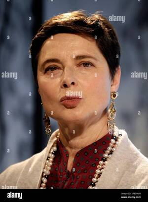 Northern Italian Porn - Italian actress Isabella Rossellini during the presentation of her book  'Green Porno' in Hamburg, northern Germany, Friday, Oct. 9, 2009. (AP  Photo/Axel Heimken Stock Photo - Alamy
