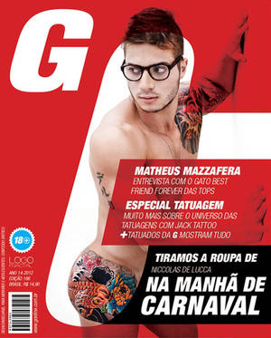 Brazil Porn Magazine - This long standing gay mag (ok â€“ it's porn) out of Brazil recently updated  their look. I've included this cover, because I thought the use of the â€œGâ€  all of ...