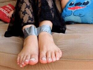 mature foot slave and leila - Mature Feet Tied porn videos at Xecce.com