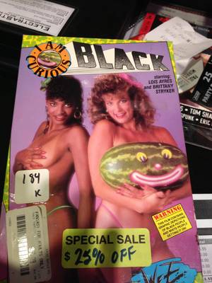 80s Porn Vhs - Today i found the most racist 80's porn VHS i have ever seen.