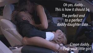 Daddy Date Porn - Fucking my step-daughter in the car - Sex Gif with Captions - Giphy Porn