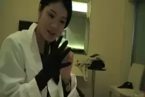 asian nurse handjob gloves - Asian Nurse Black Gloves Handjob | xHamster