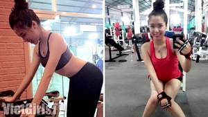 asian exercise girl - 